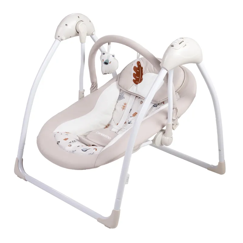 CARESTINO - Mecedora Electrónica Greige