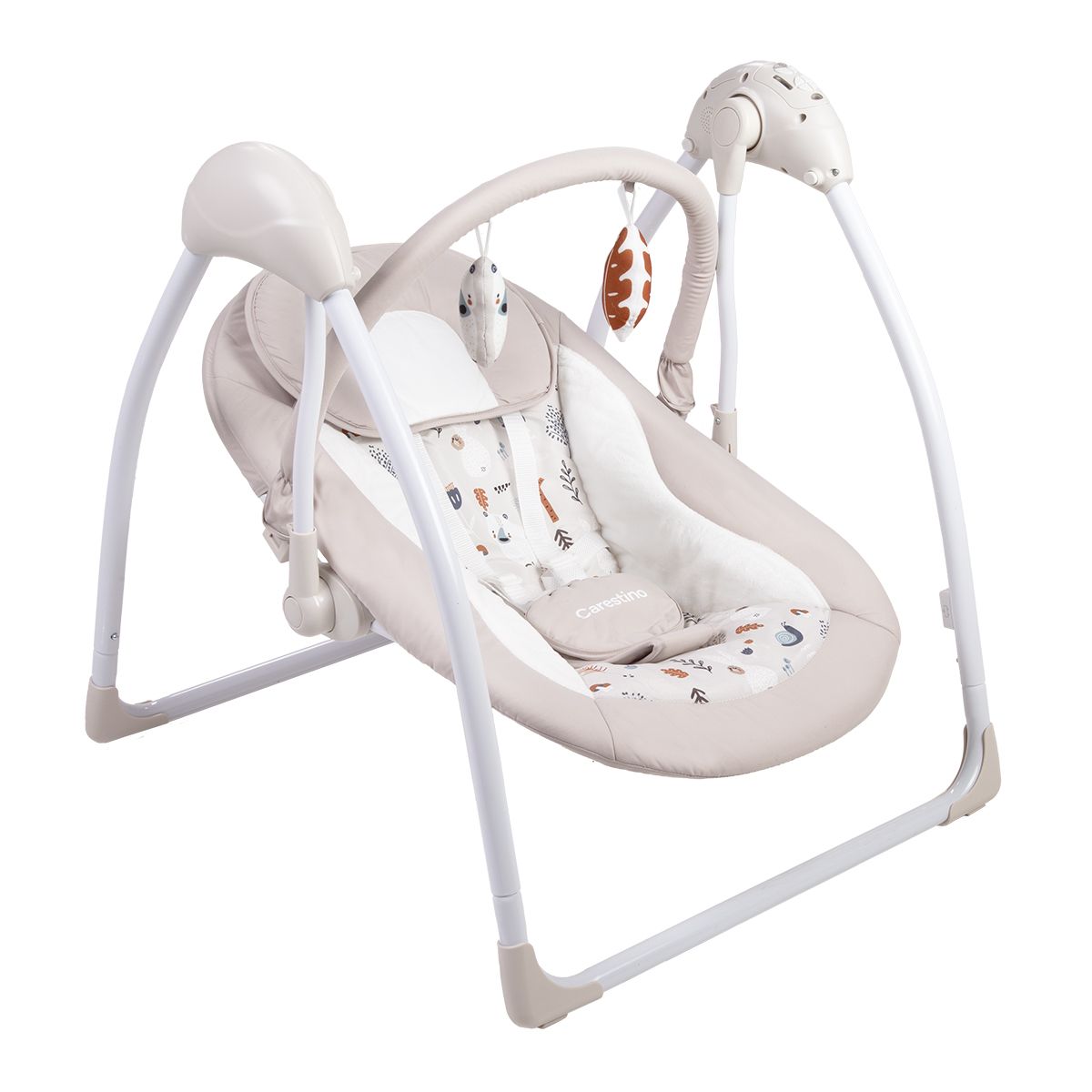 CARESTINO - Mecedora Electrónica Greige