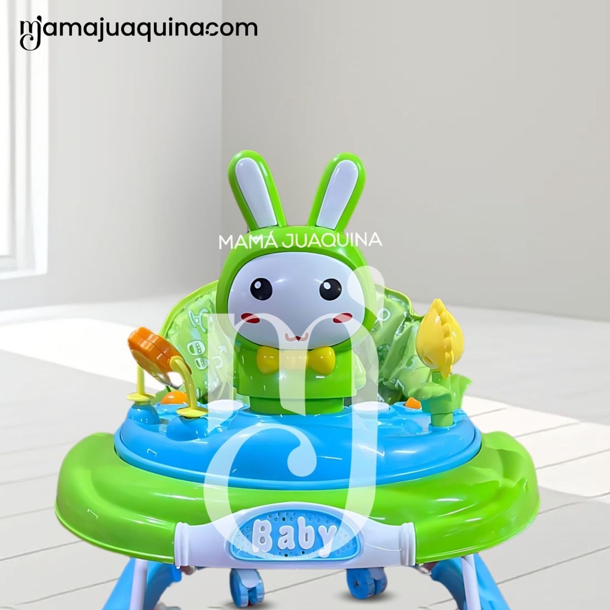 BABY - Andador Plegable «BUNNY KAWAII» Edición Limitada Green