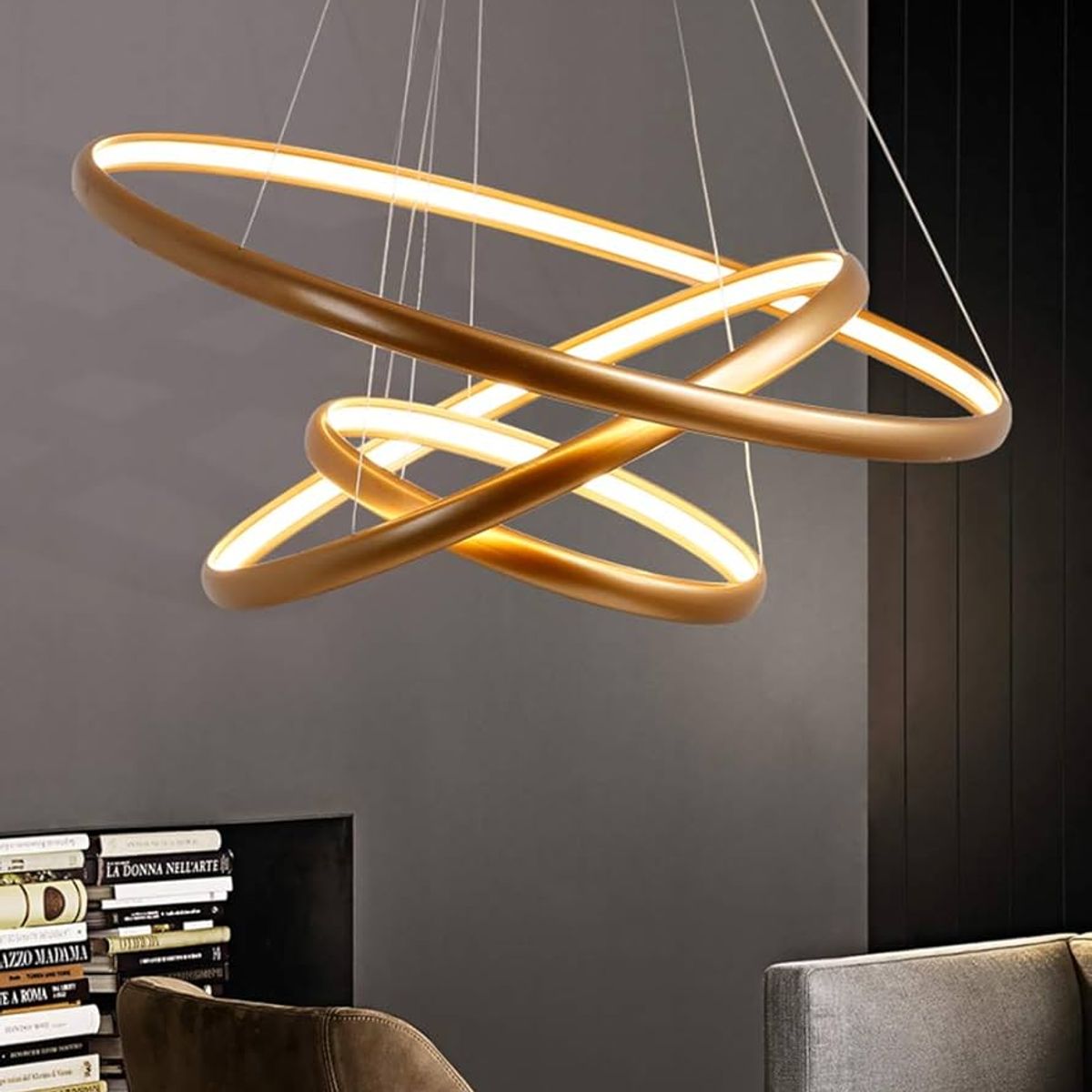 GENERICO - Lámpara Colgante Premium Led Silver