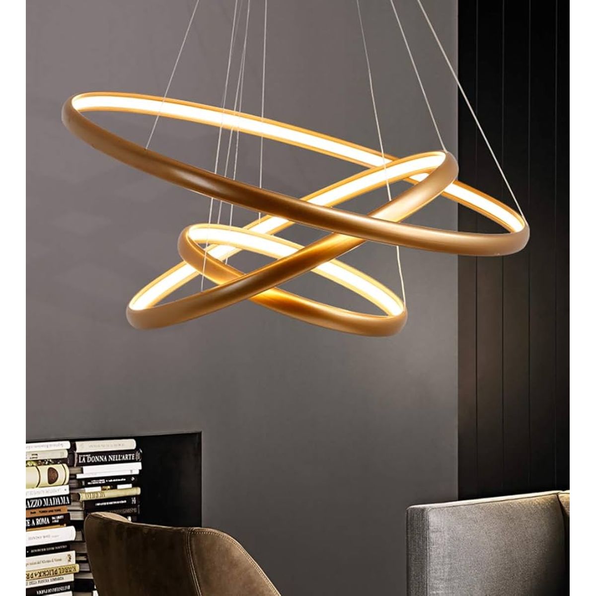 GENERICO - Lámpara Colgante Premium Led Silver