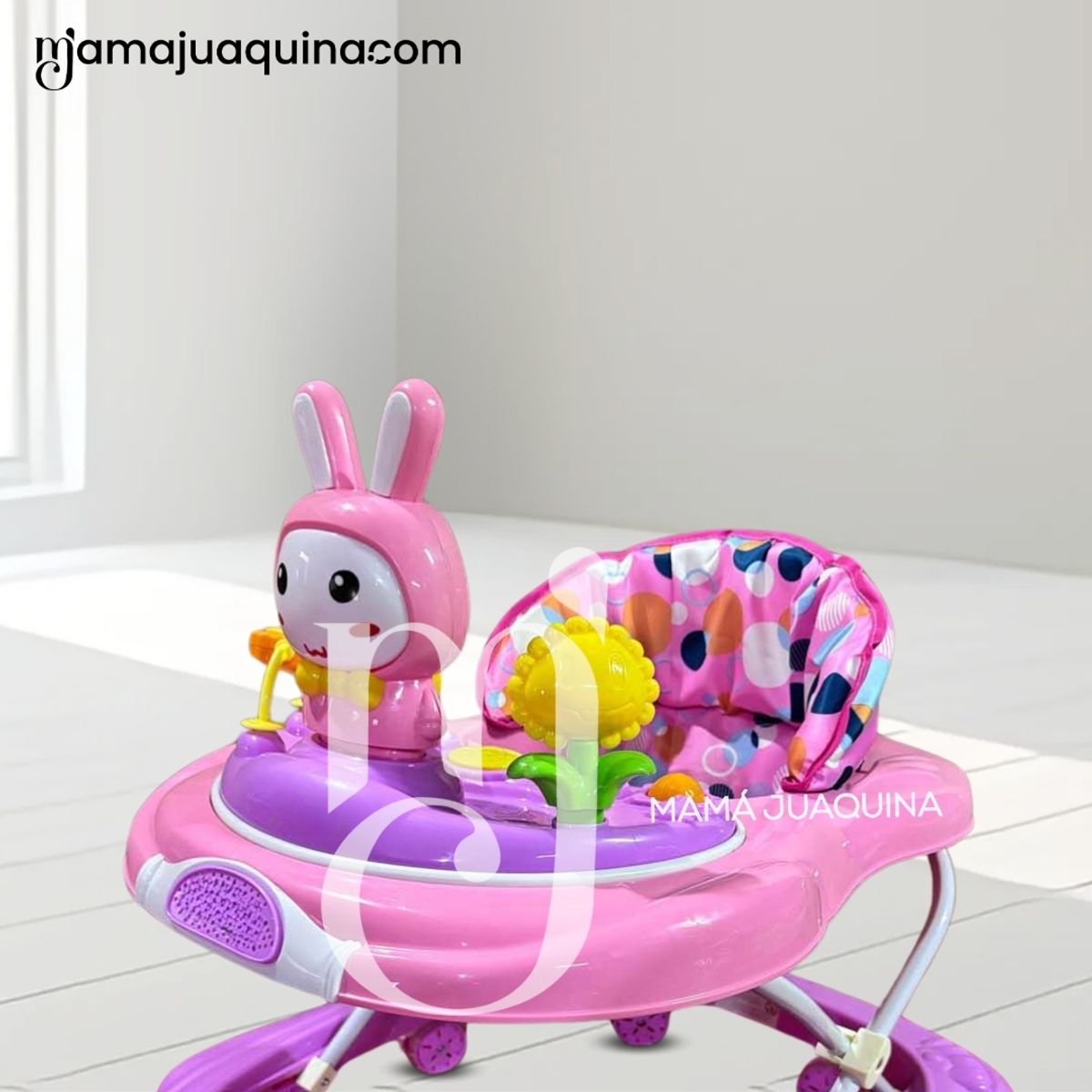 BABY - Andador Plegable «BUNNY KAWAII» Edición Limitada Light Pink