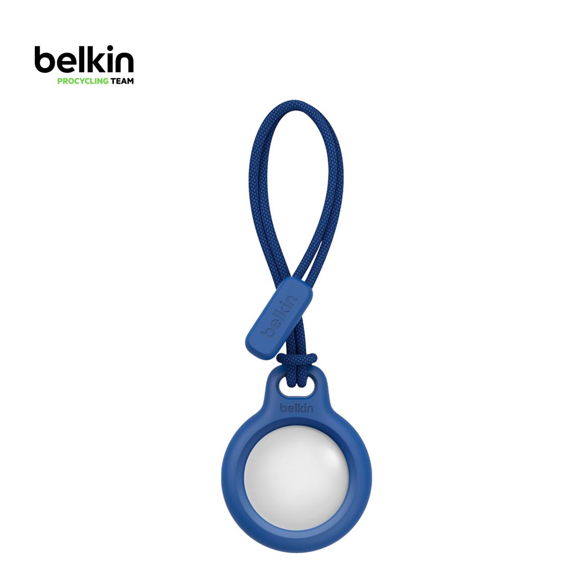 BELKIN - Llavero Protector With Strap Para Apple Airtag Azul