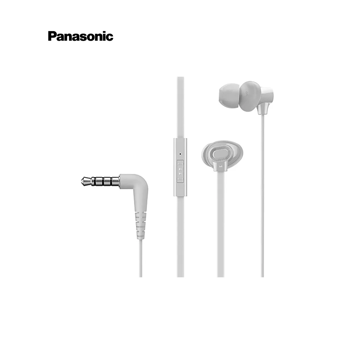 PANASONIC - Audífonos Intrauditivos Rp-Tcm130 Con Micro Blanco
