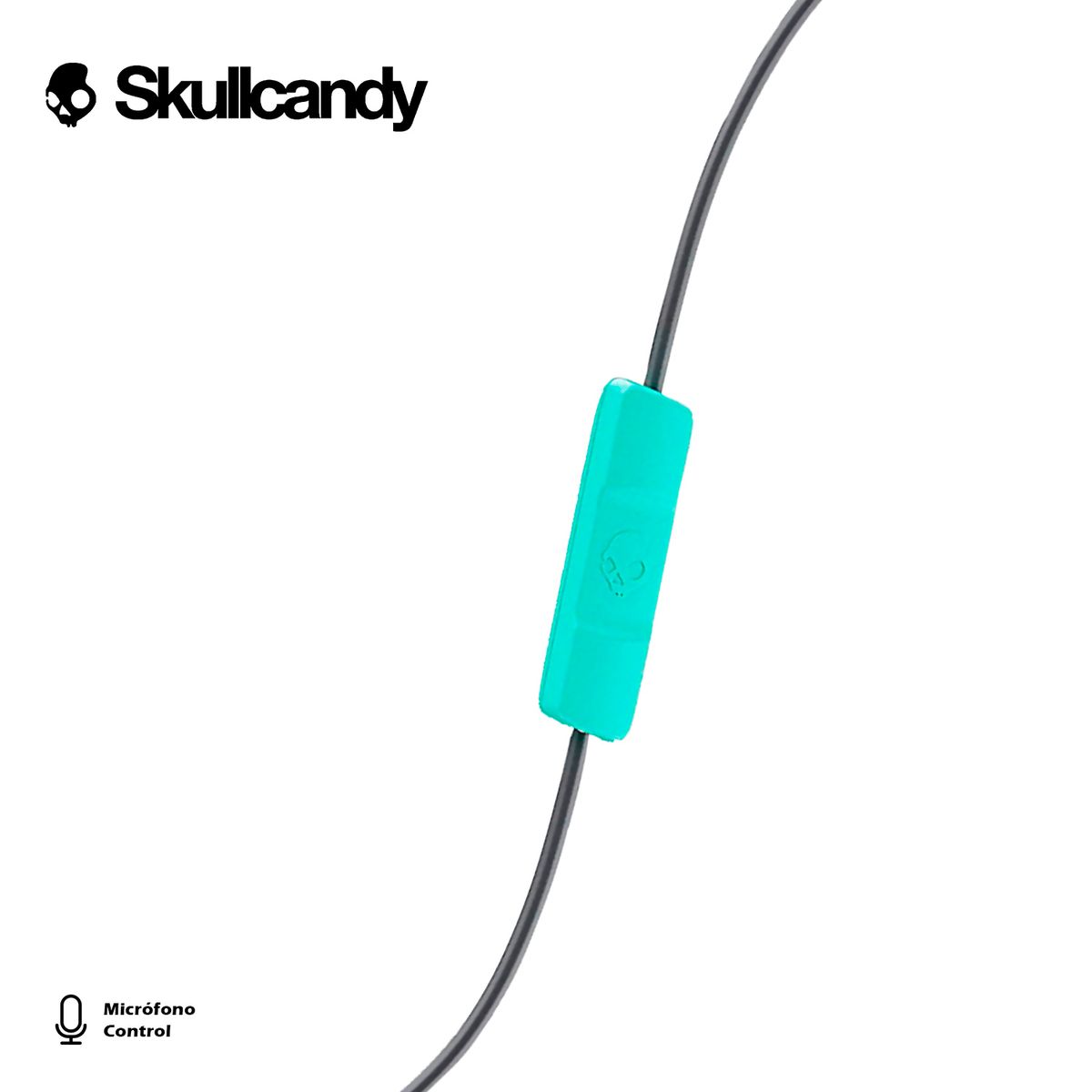 SKULLCANDY - Audífonos JIB S2DUY con micro Turquesa