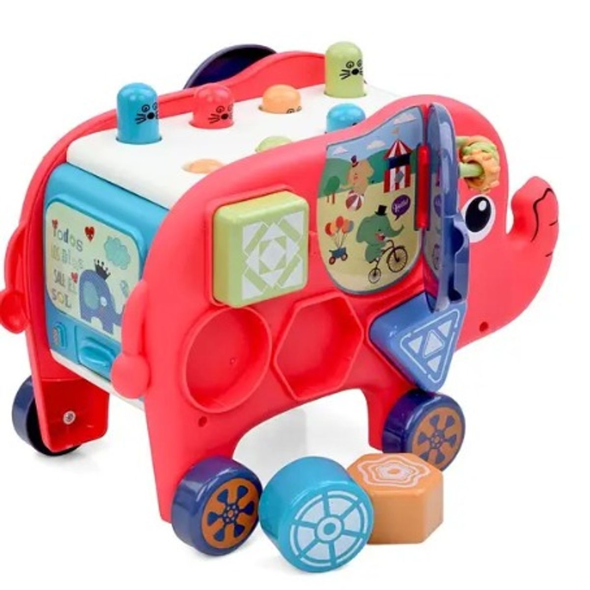 GENERICO - Elefante divertido educativo e interactivo