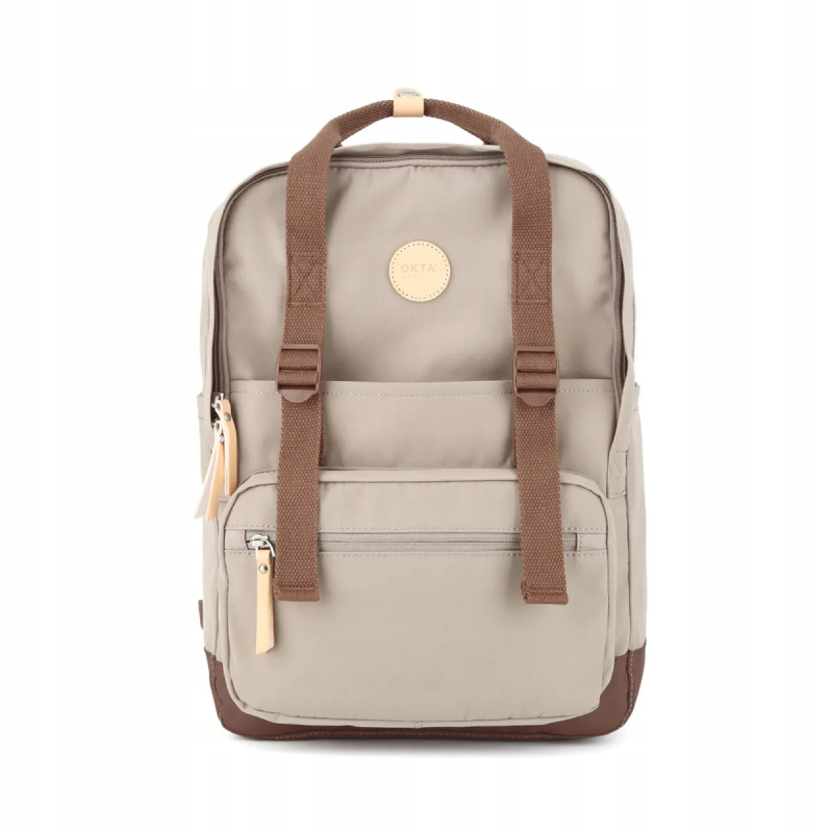 HIMAWARI - Himawari - Mochila escolar o de viaje porta Laptop - Beige