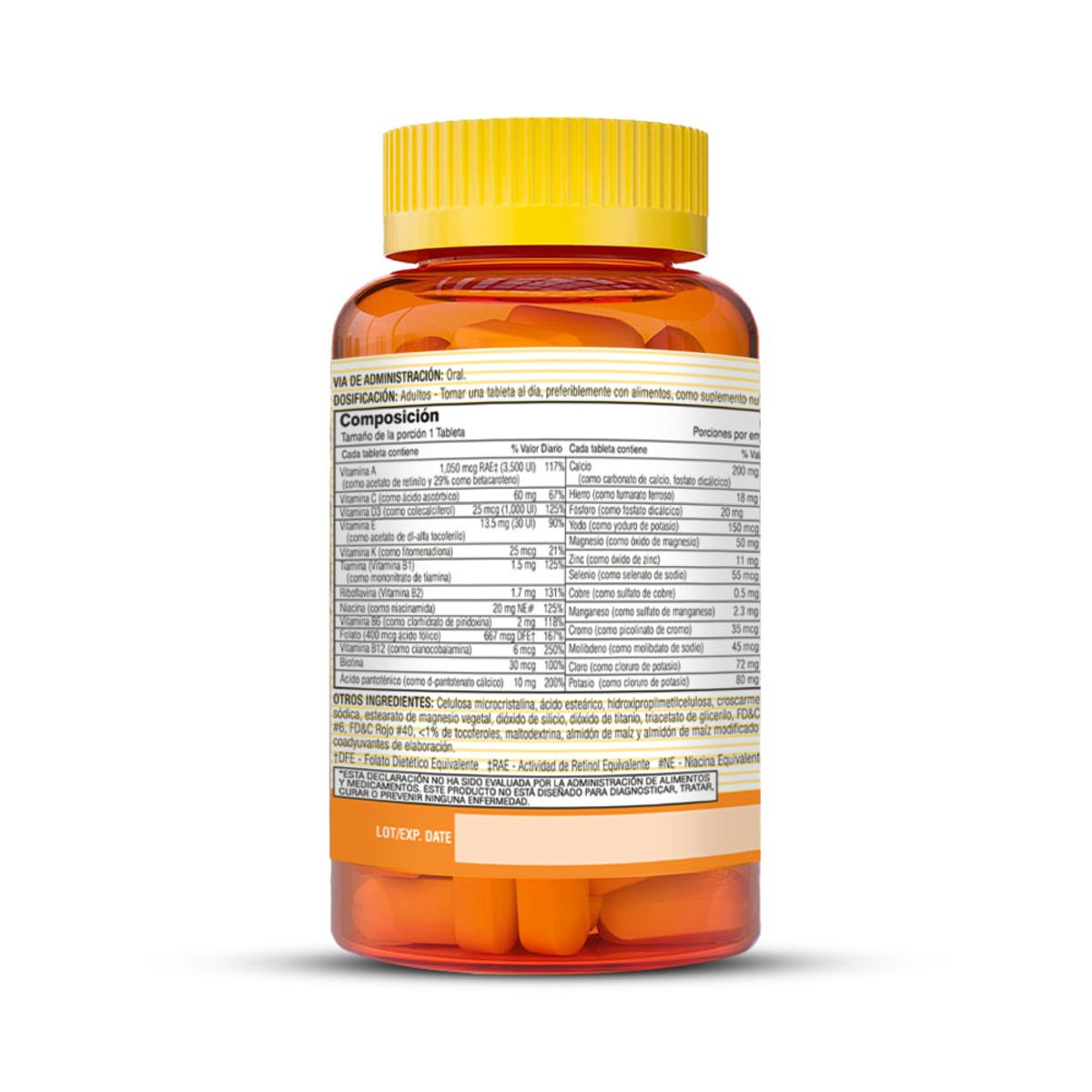 MASON NATURAL - Vitatrum Multivitamínico y Multimineral - Mason Natural - 30 Tabletas