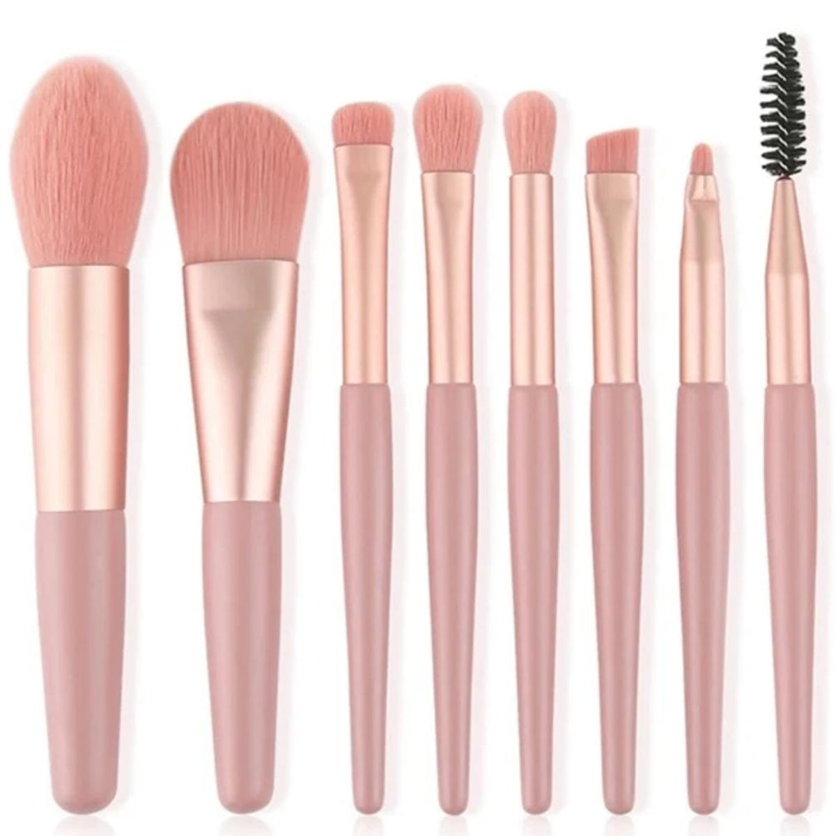 GENERICO - Brochas de Maquillaje KAWAI Set 8piezas