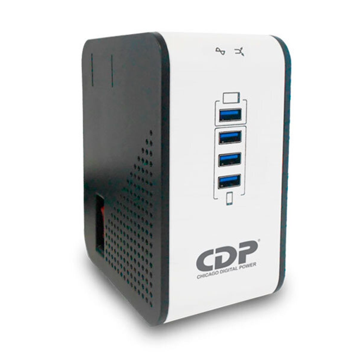 CDP - ESTABILIZADOR CDP R2CU-AVR1008I 1000VA/500W 8 SALIDAS 4 PUERTOS