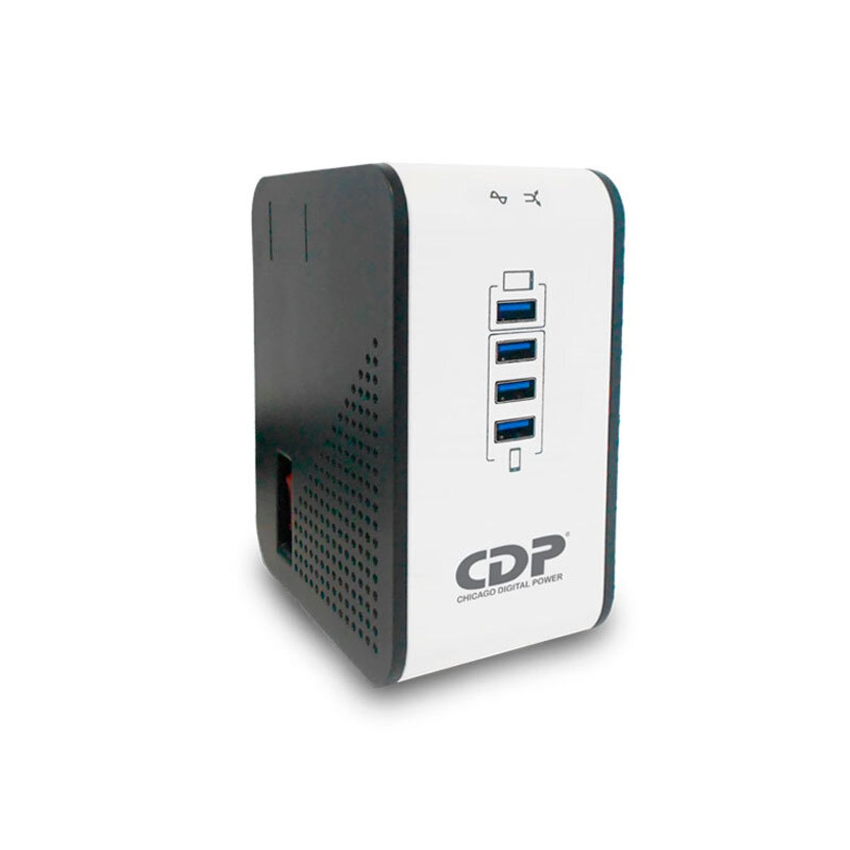 CDP - ESTABILIZADOR CDP R2CU-AVR1008I 1000VA/500W 8 SALIDAS 4 PUERTOS