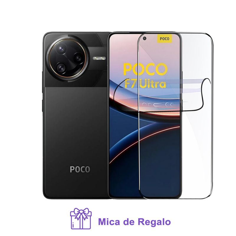 XIAOMI - XIAOMI POCO F7 ULTRA 16GB RAM BLACK 512GB + MICA HIDROGEL