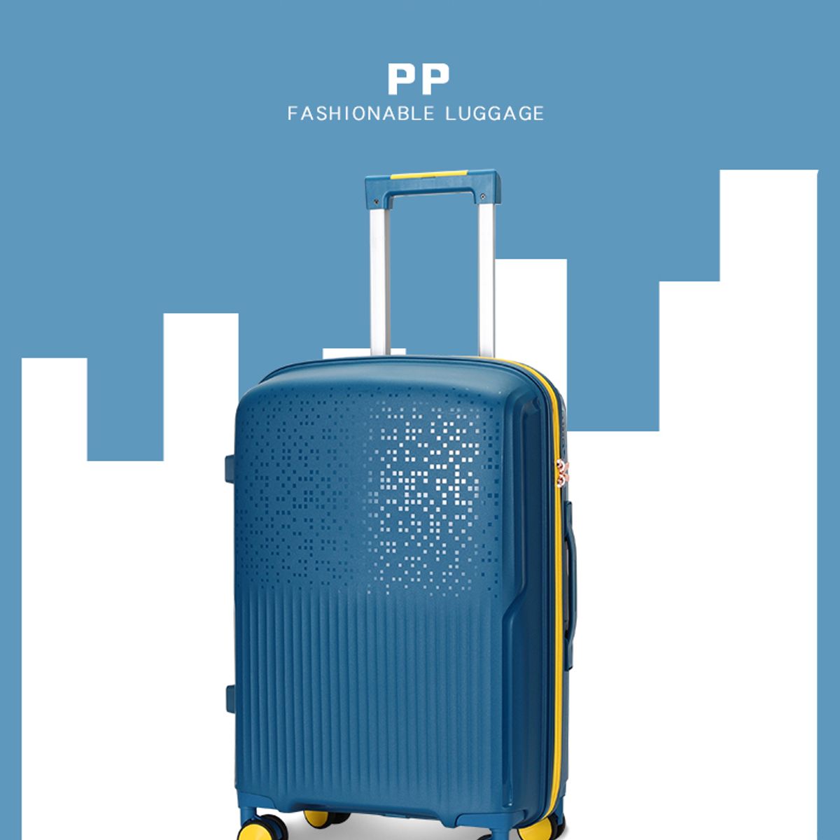 GENERICO - Set de Maleta de viaje 20 - 24 - 28 pulgadas