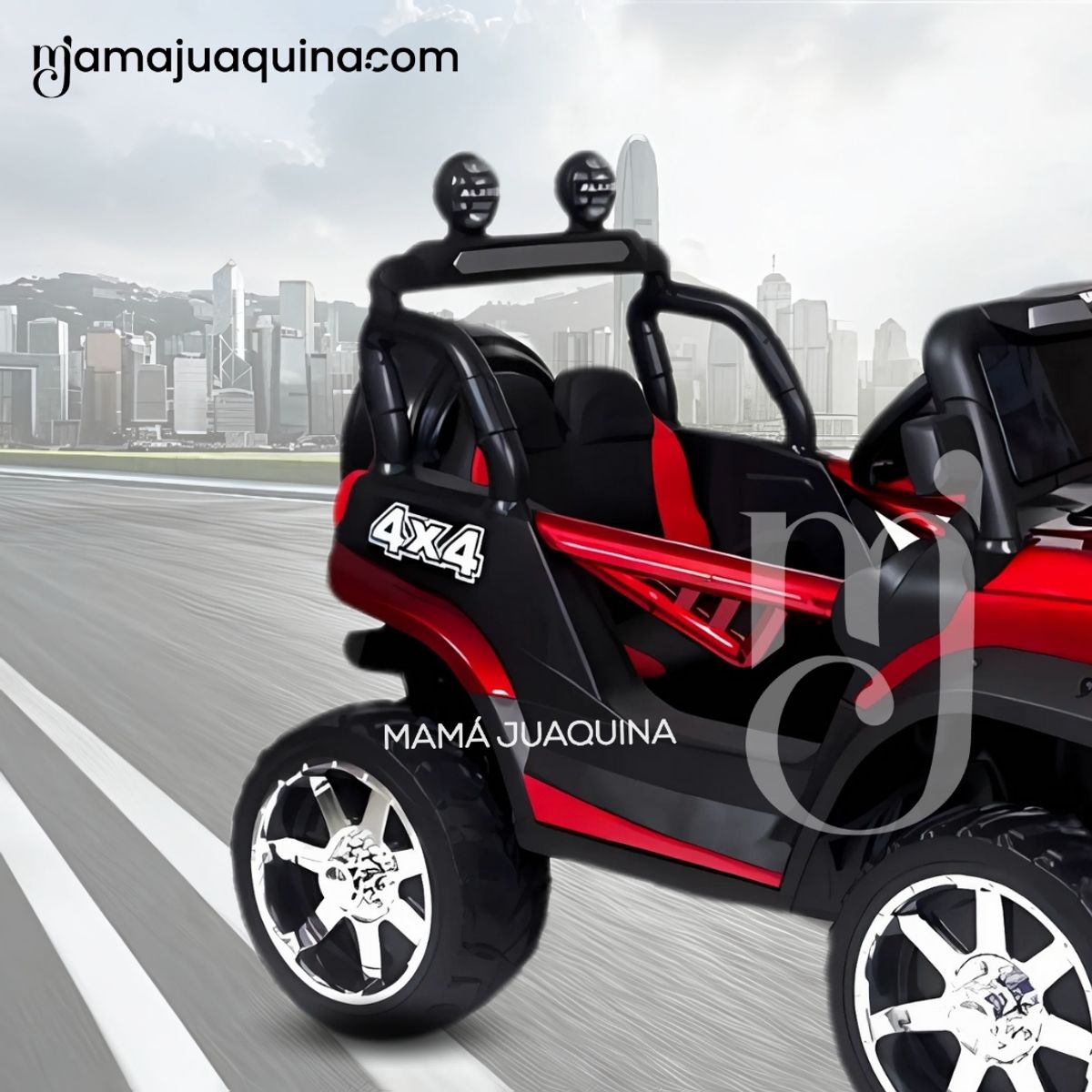 TOYOTA - Carro a Bateria para Niños «ALTOYIN» Red