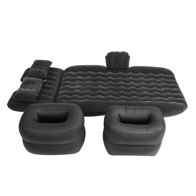 SINOCAMCO - COLCHON INFLABLE PARA COCHE COLOR GRIS