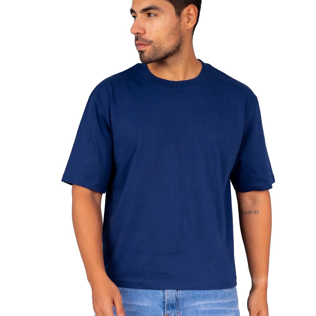 NEW YORK STARS - HPolosBoxy Fitt  Azul