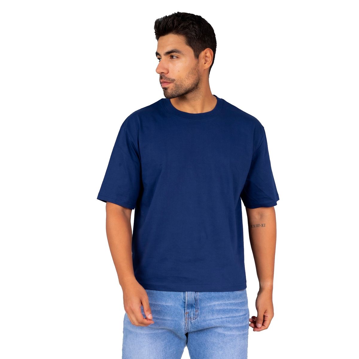 NEW YORK STARS - HPolosBoxy Fitt  Azul