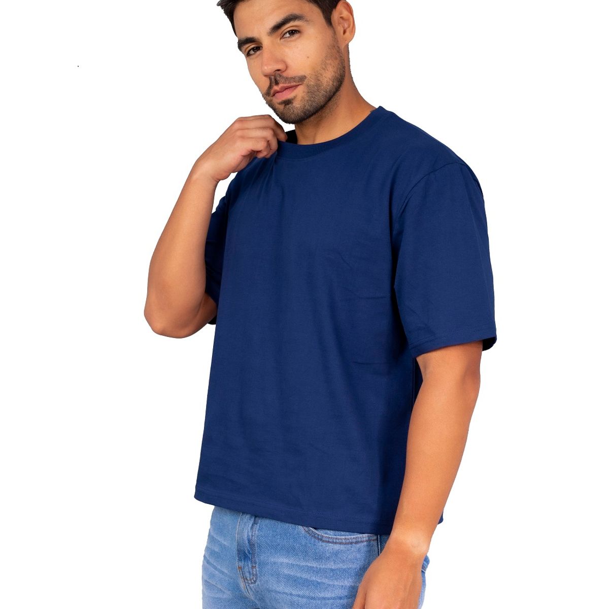 NEW YORK STARS - HPolosBoxy Fitt  Azul