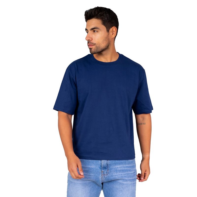 NEW YORK STARS - HPolosBoxy Fitt  Azul