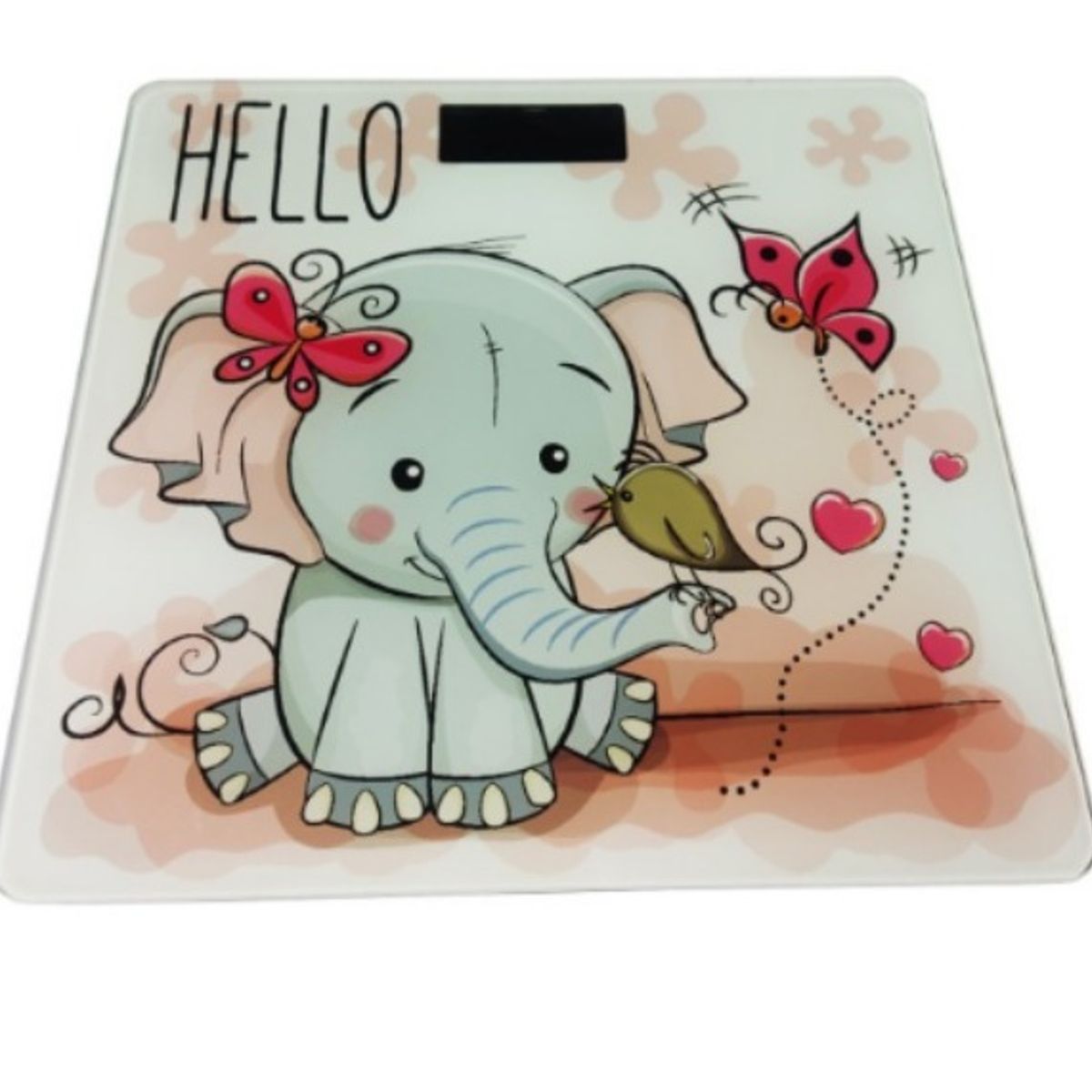 GENERICO - Balanza de baño digital kawaii de elefante