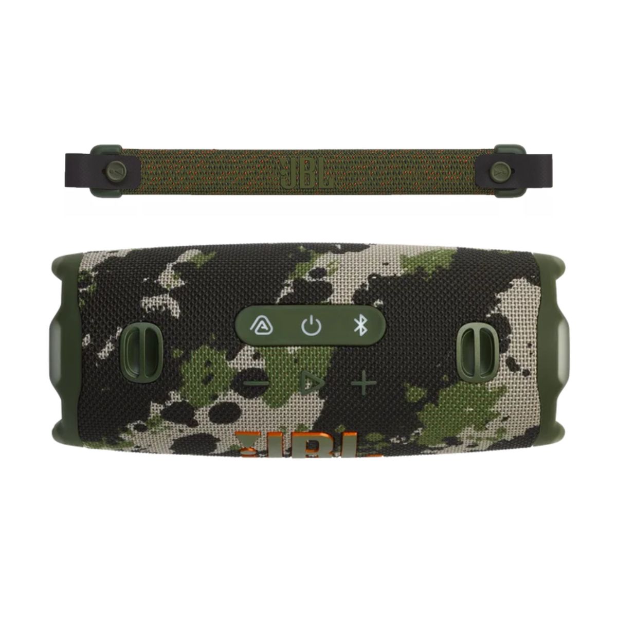 JBL - JBL Charge 6 Parlante Bluetooth con correa hasta 28 horas - Camuflado