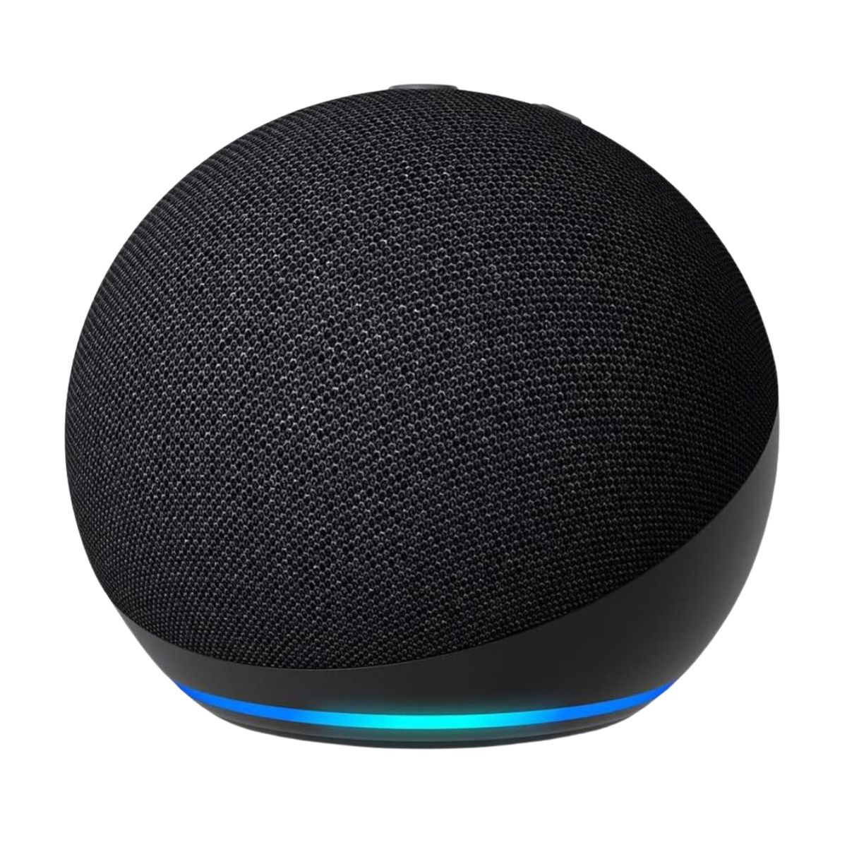AMAZON - Amazon Echo Dot 5ta Gen Alexa Negro + foco inteligente + enchufe Smart