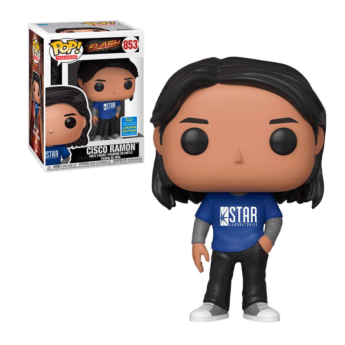 FUNKO - THE FLASH CISCO RAMON FUNKO POP EXCLUSIVO 853