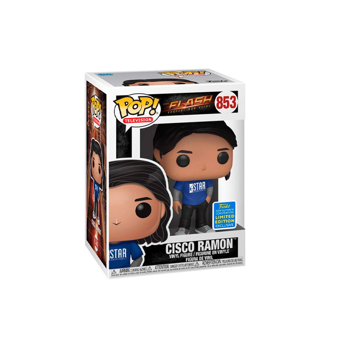FUNKO - THE FLASH CISCO RAMON FUNKO POP EXCLUSIVO 853