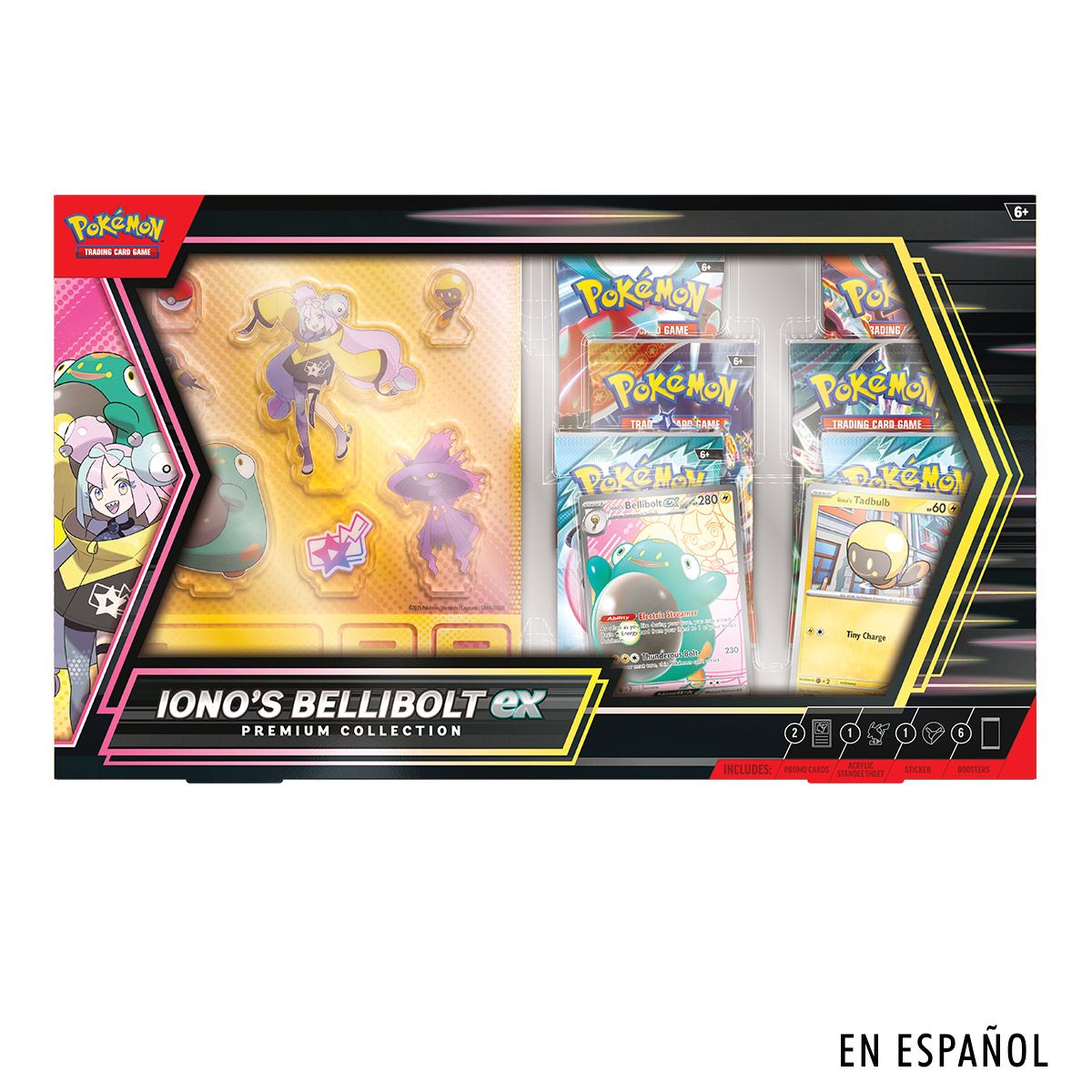 POKEMON - CARTAS DE POKEMON TCG IONOS BELLIBOLT EX PREMIUM COLLECTION SPAISH