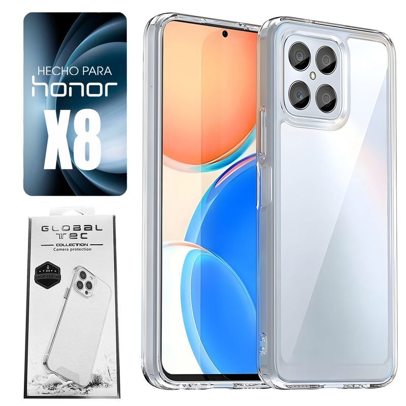 ASIA IMPORT - Space Case Para Honor X8 Transparente