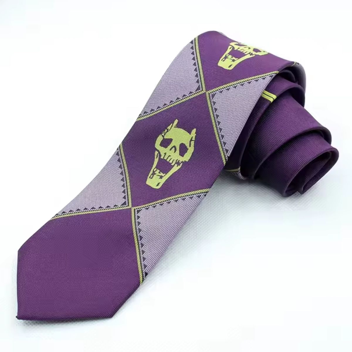 GENERICO - Corbata Anime JOJOS  Kira Yoshikage Versión Morada