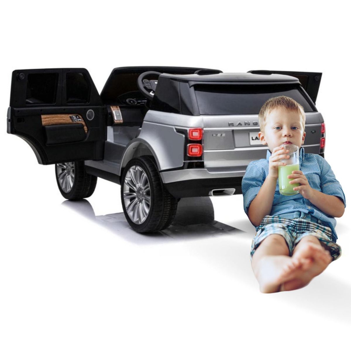 LAND ROVER - Carro a Batería Land Rover HSE 4x4 de 4 Motores 12V.