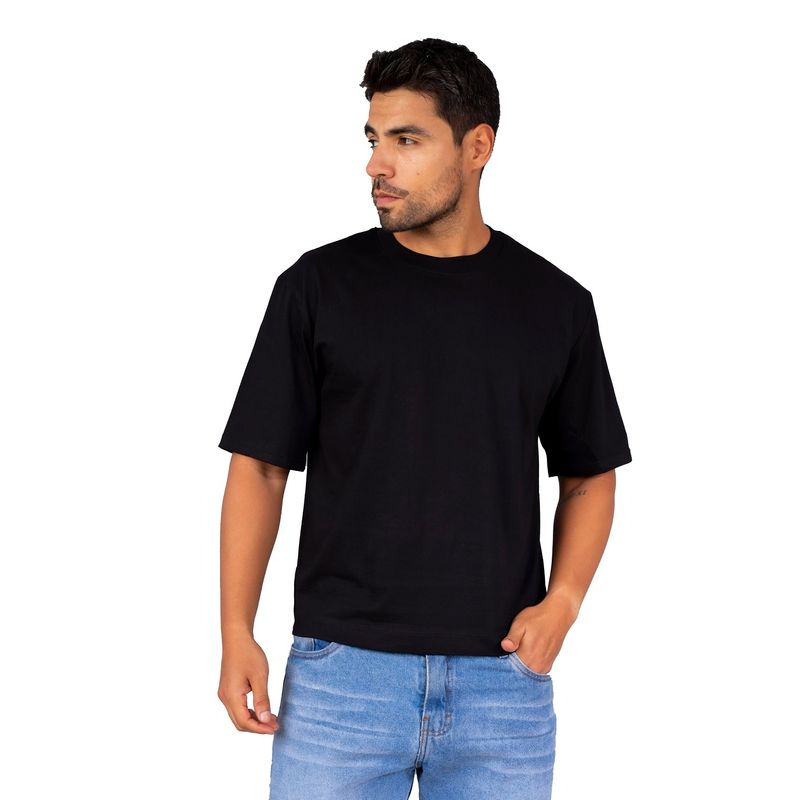 NEW YORK STARS - HPolos Boxy Fitt  Negro