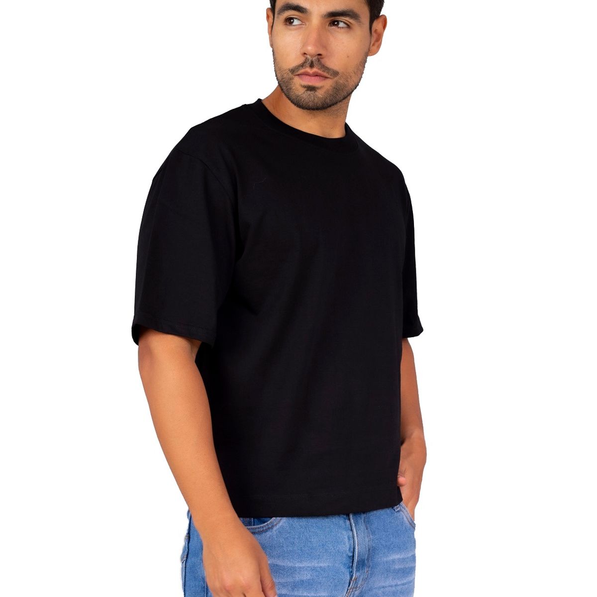 NEW YORK STARS - HPolos Boxy Fitt  Negro