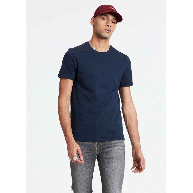 LEVIS - Polo Hombre 2 Pack Slim Azul/Blanco Levis
