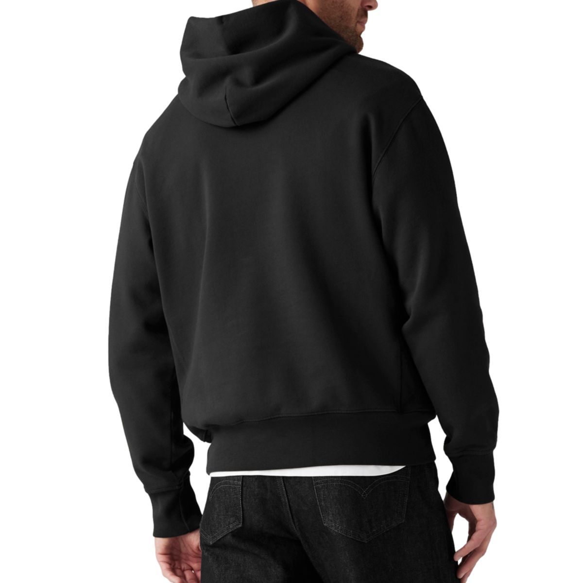 LEVIS - Polerón Hombre The Authentic Hoodie Negro Levis