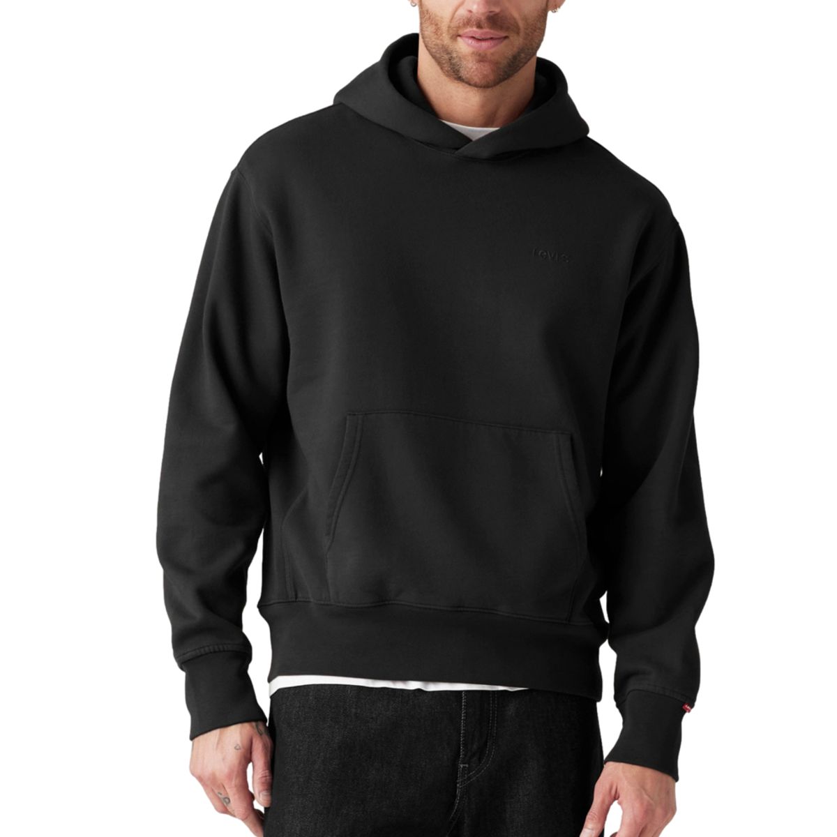 LEVIS - Polerón Hombre The Authentic Hoodie Negro Levis