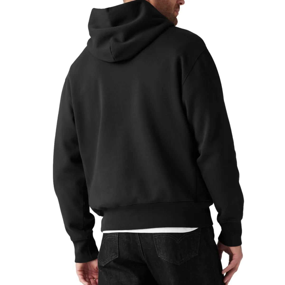 LEVIS - Polerón Hombre The Authentic Hoodie Negro Levis