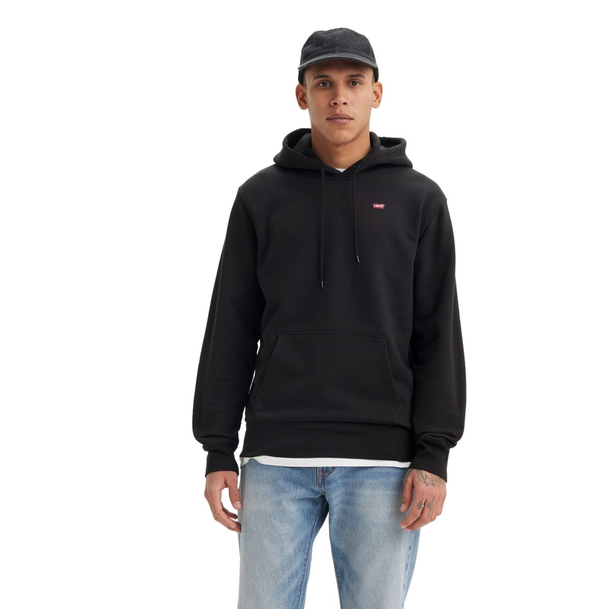 LEVIS - Polerón Hombre The Original Hoodie Negro Levis