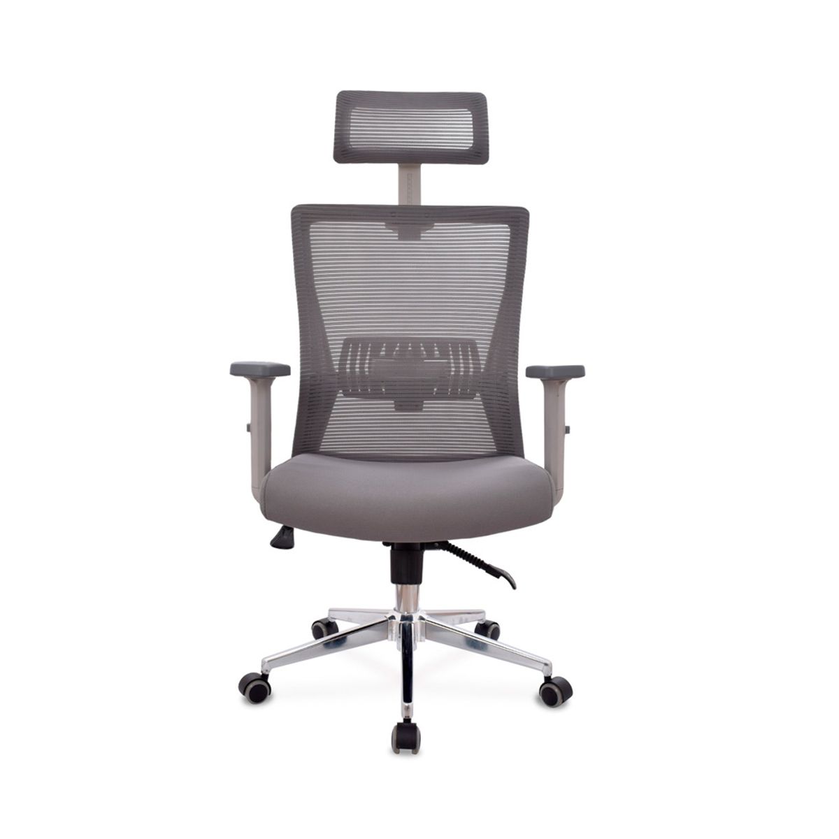OFIDEAS - Silla De Oficina Ergonómica Pdte ken Color Gris Mecanismo Lab Ofideas