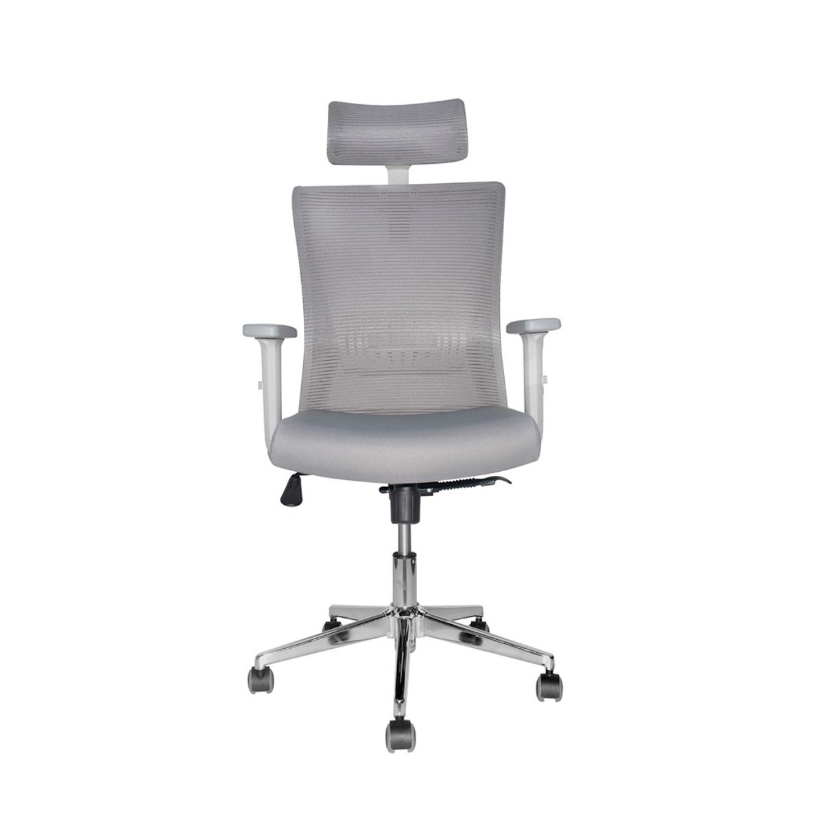 OFIDEAS - Silla De Oficina Ergonómica Pdte ken Color Gris Mecanismo Lab Ofideas