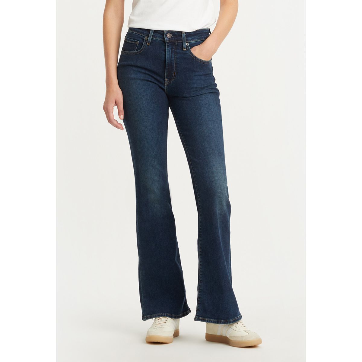LEVIS - Jeans Mujer 726 Hr Flare Azul Levis