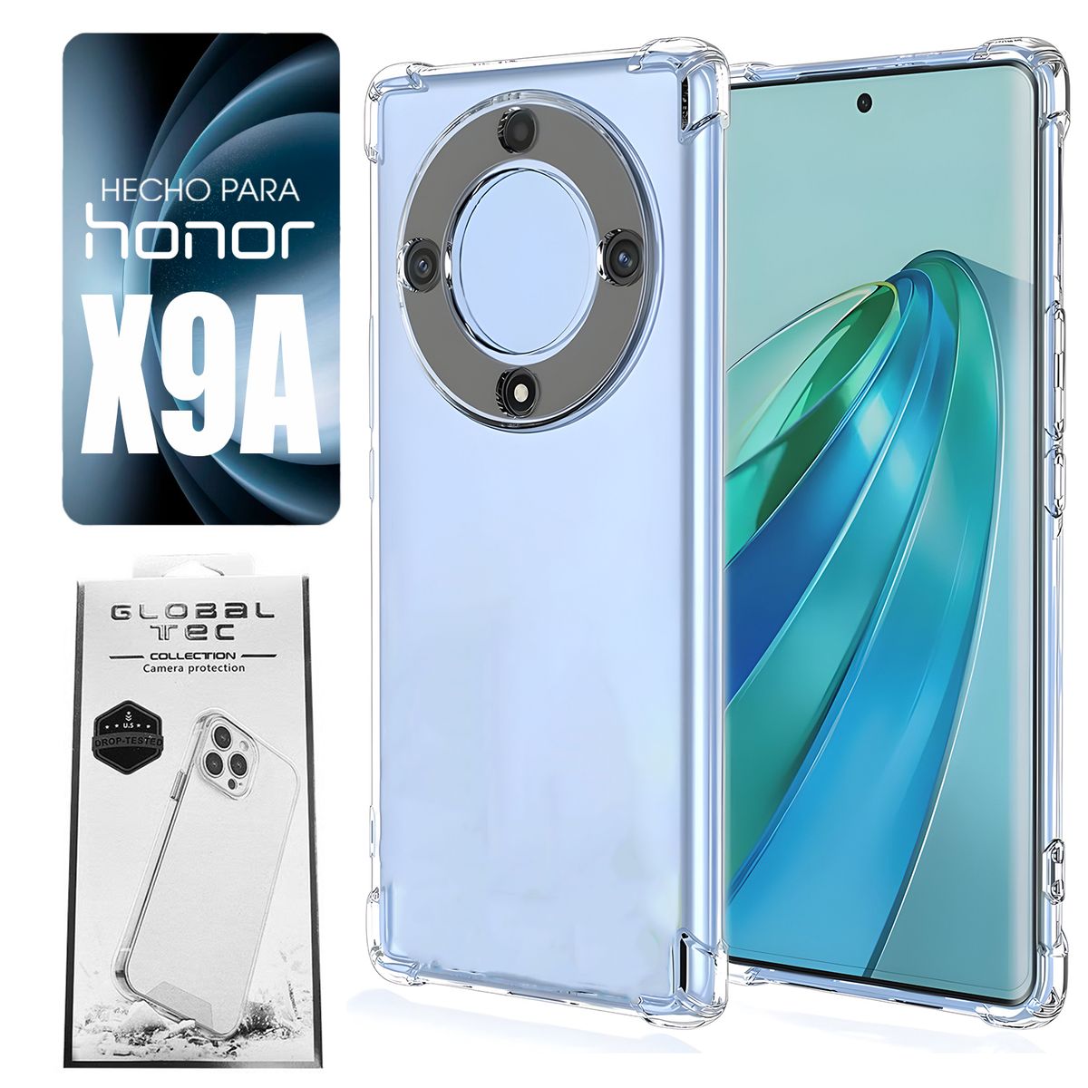 ASIA IMPORT - Space Case Para Honor X9A - Magic 5 Lite Transparente