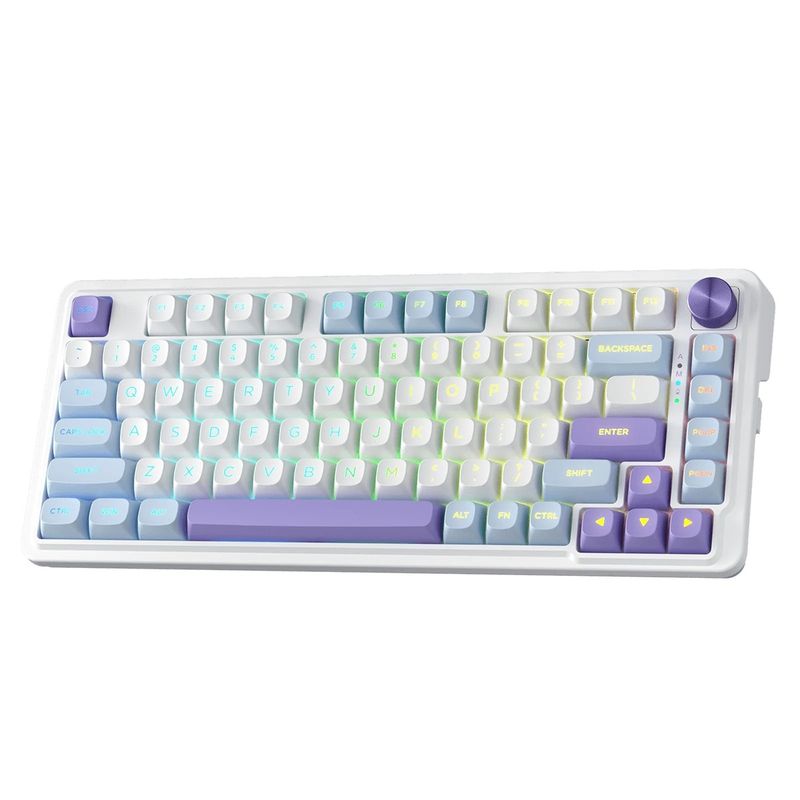 REDRAGON - Redragon - Teclado Ucal Max K673WPB 75% Wireless Switch Mint