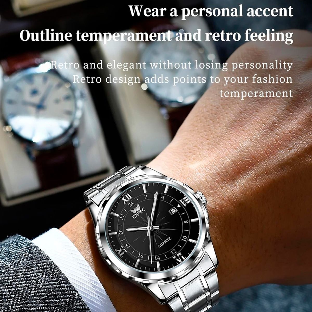 GENERICO - Opk Reloj Hombre Original  Cuarzo 6003