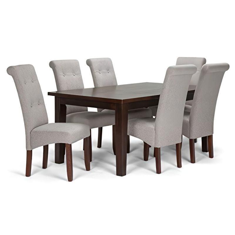 STIL NOVO - JUEGO DE COMEDOR 6 SILLAS DIANA GRIS