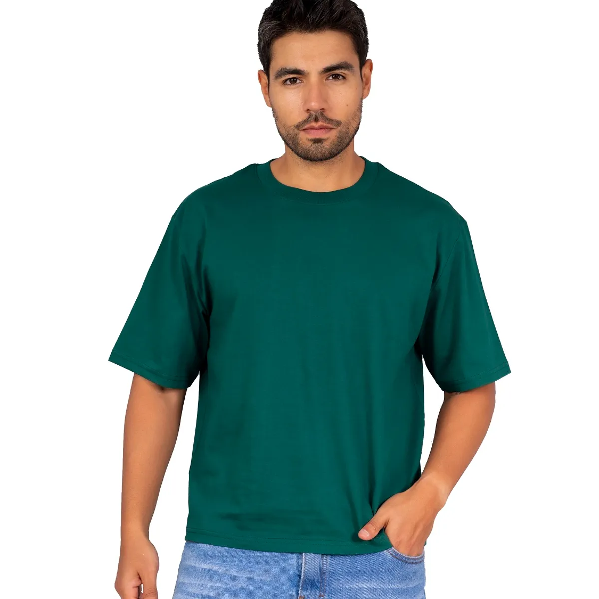 NEW YORK STARS - HPolos Boxy Fitt  Verde