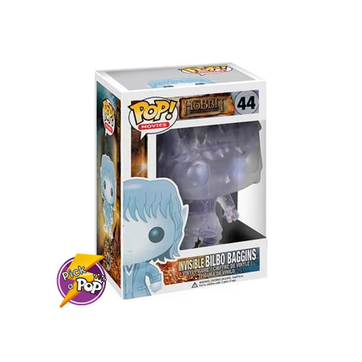 FUNKO - THE HOBBIT INVISIBLE BILBO BAGGINS FUNKO 44