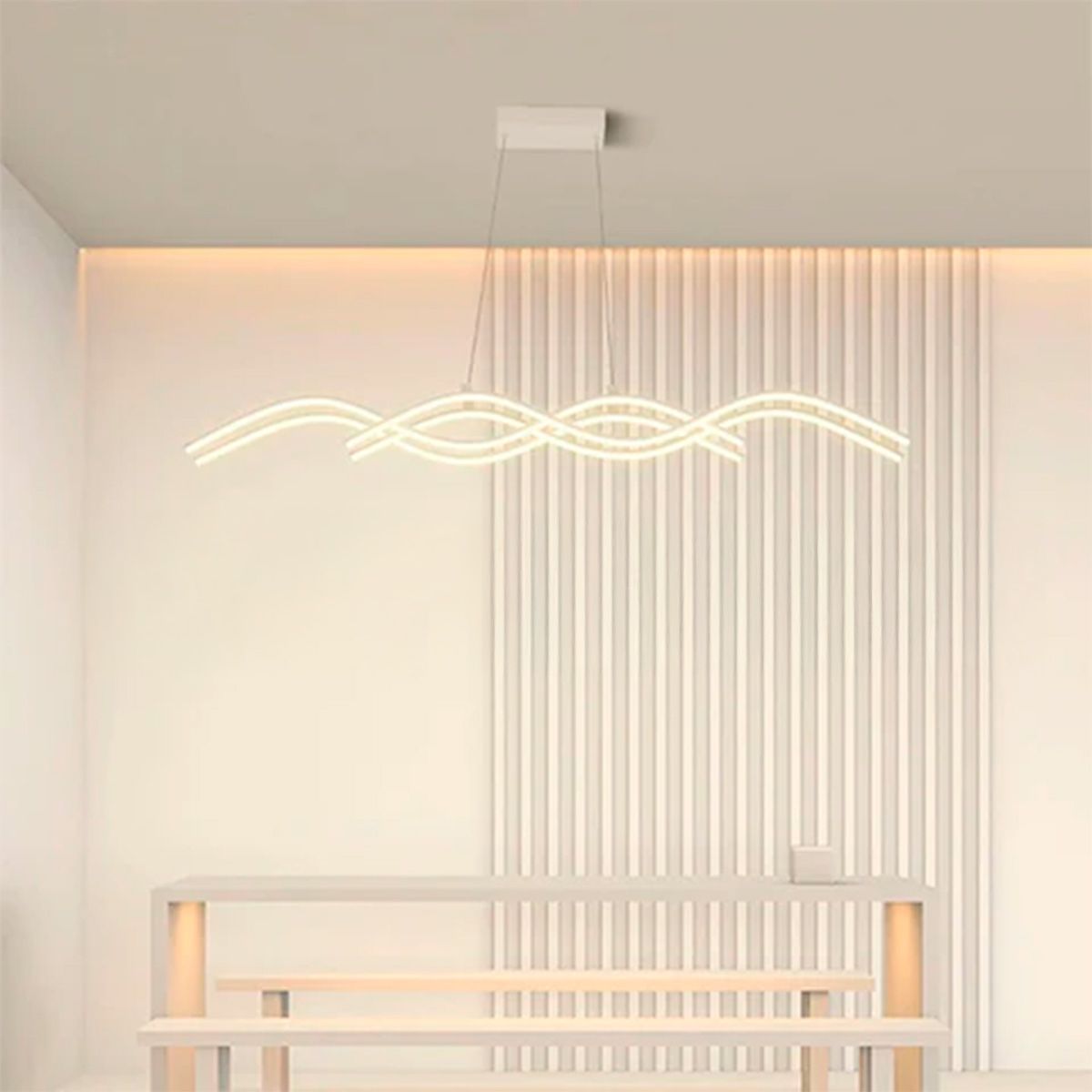 GENERICO - Lámpara Colgante White Led