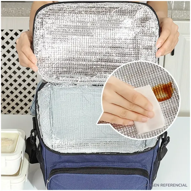 INSPIRA MARKET - Bolso lonchera fiambrera impermeable termica